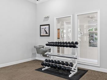 State-of-the-art fitness pavilion w/ free weights